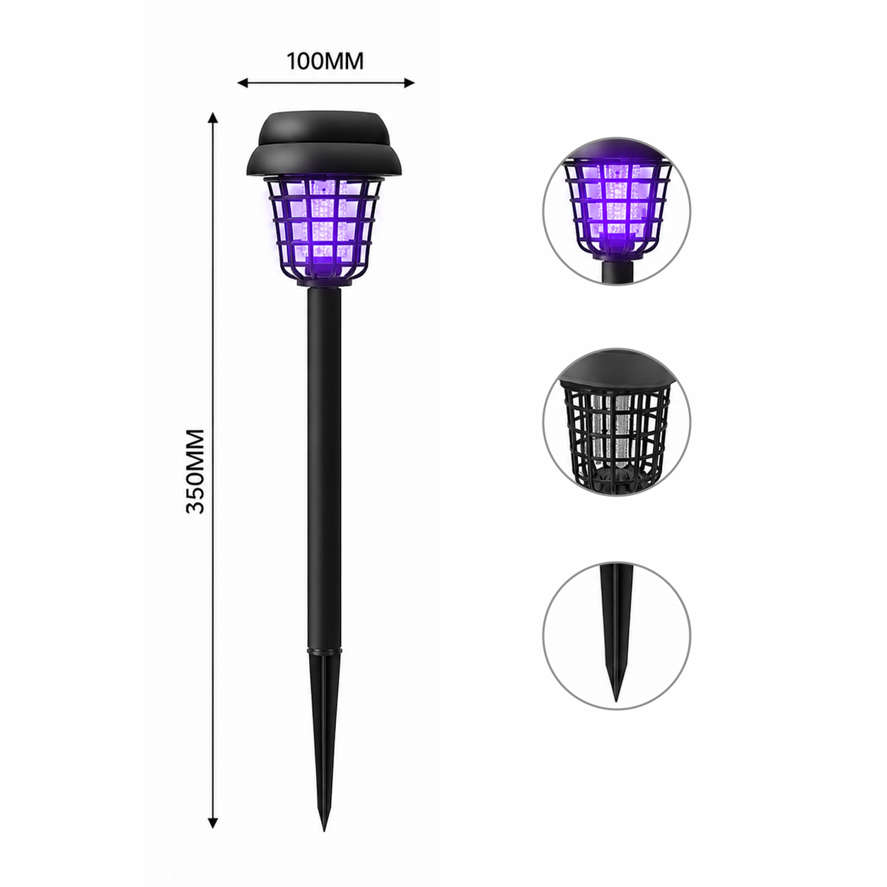 π₯π₯ Father's Day Special:π¦β Solar-Powered Mosquito Killer Lamp β Outdoor LED Bug Zapper & Garden Landscape Light π