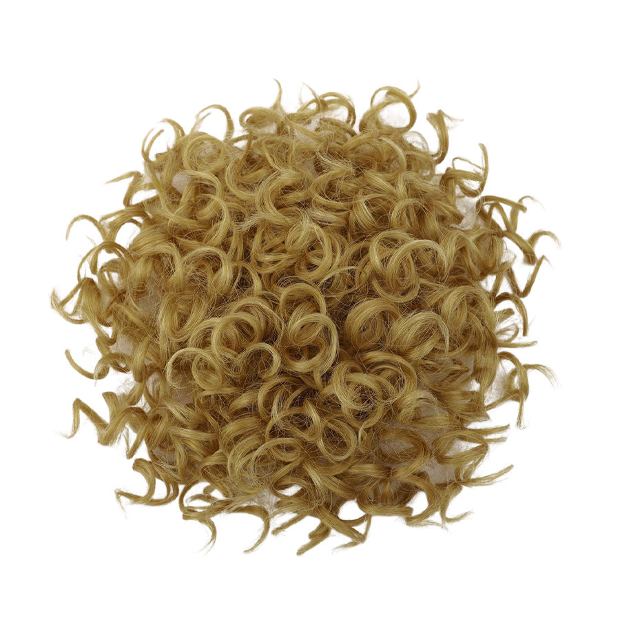 🎀30s Instant Drawstring Curly Messy Bun Hair Piece– Natural Fluffy Updo Hair Extension For Daily, Wedding & Party