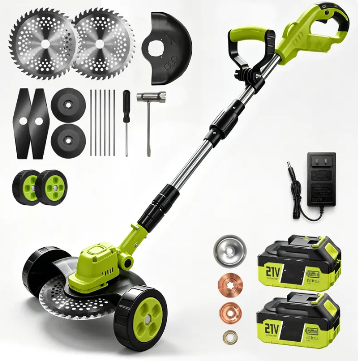 🔥FLASH SALE SAVE 55% OFF🌿21V 3-in-1 Cordless Trimmer Edger Mini Mower (2 Batteries Included)