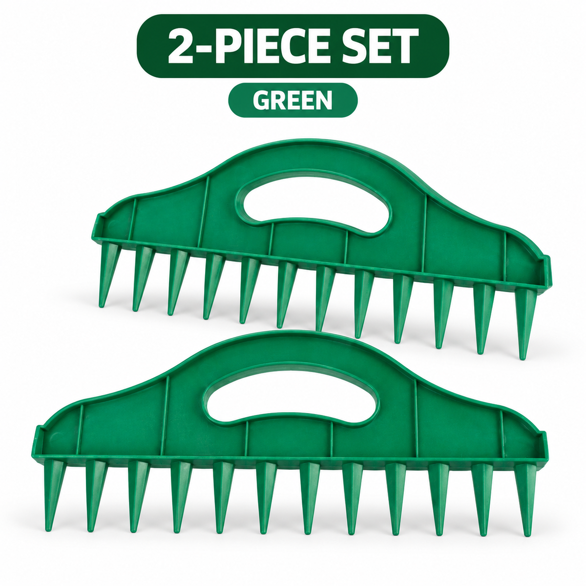 🌱 2-Pack Garden Furrow Maker & Seed Spacing Tool Set