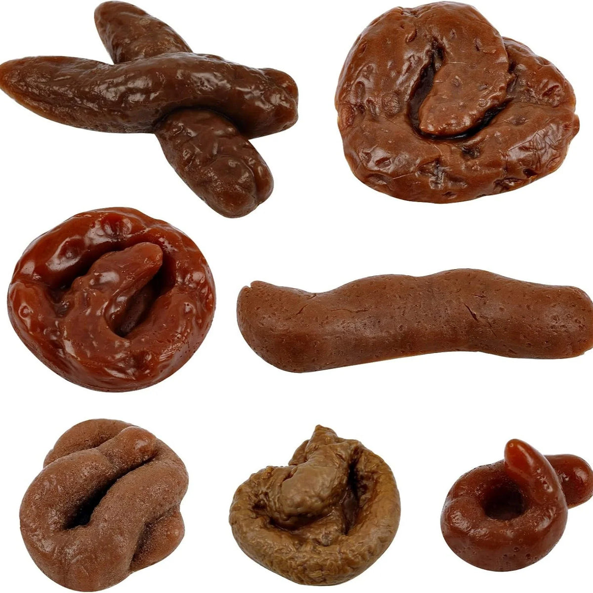 ๐๐ฉ7-Piece Realistic Fake Poop Prank Set โ Funny Gag Gift