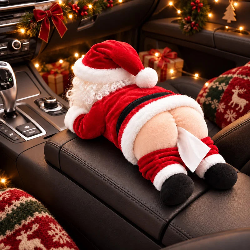 π
Funny Santa Butt Tissue Box Holder β Hilarious Christmas Plush Decor & Novelty Gift