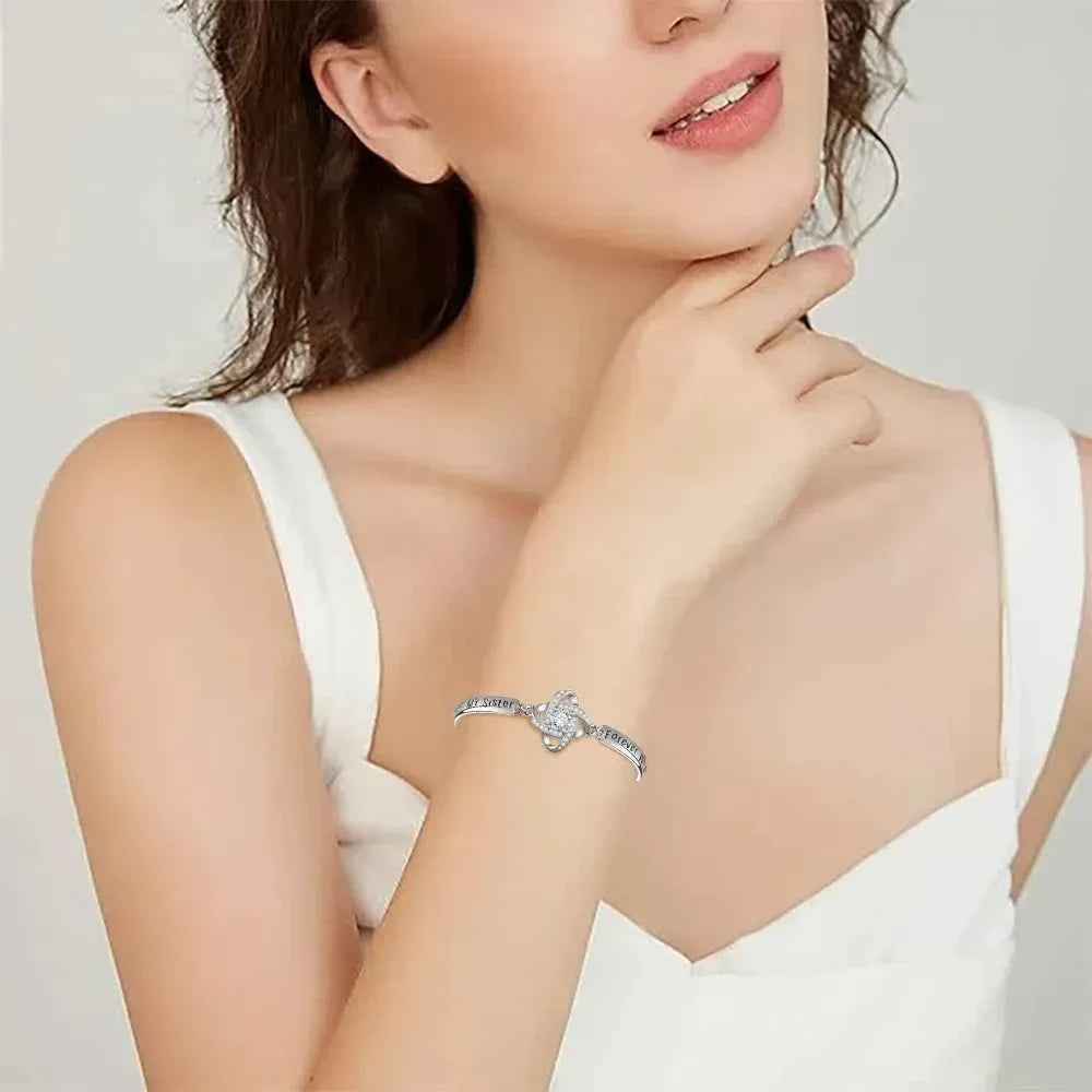 Lucky Clover Bracelet for Women ✨ Flash Sale – 50% OFF Today