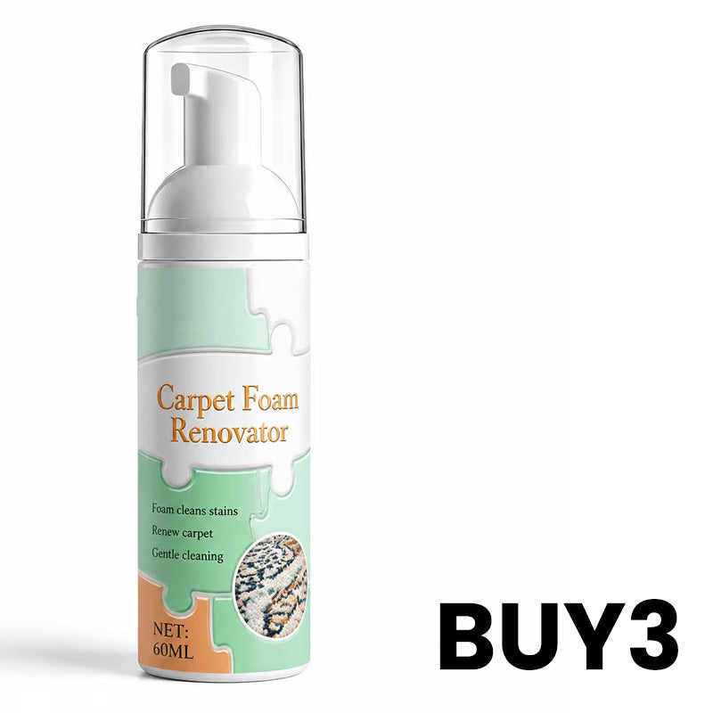 🔥BUY 1 GET 1 FREE 🫧 Waterless Carpet Foam Stain Remover – Lift, Wipe & Refresh