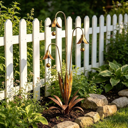 💙🔔 Bring Your Garden to Life with Enchanting Bellflowers & Soft Wind Chimes