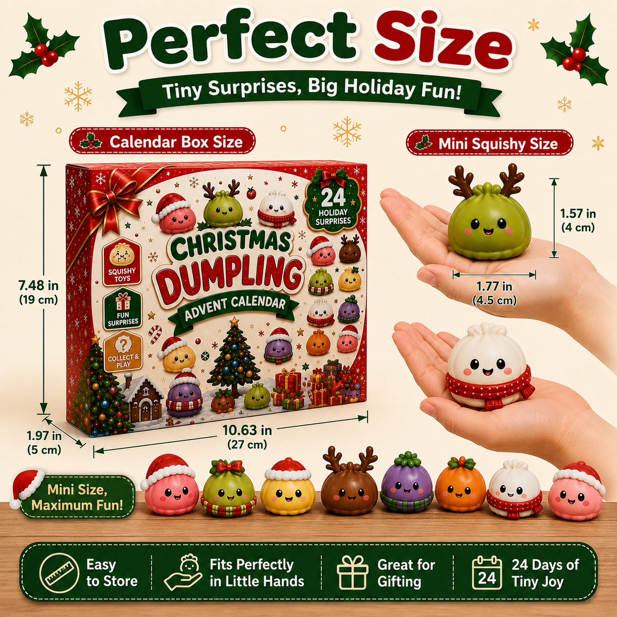 🎅 Christmas 2026 🎁 24-Day Mini Squishy Advent Calendar