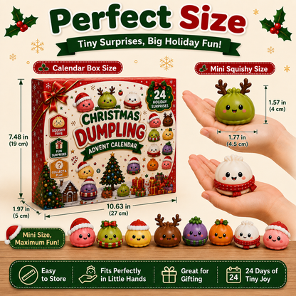 🎅 Christmas 2026 🎁 24-Day Mini Squishy Advent Calendar