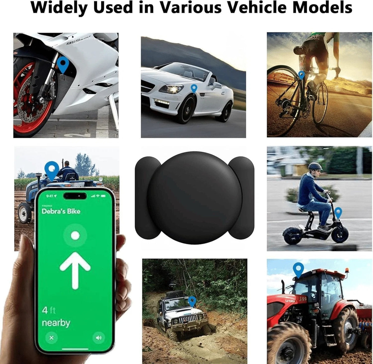 📱🚗Smart GPS Tracker With Magnetic Case – Real-Time Vehicle Tracking For iPhone & Android