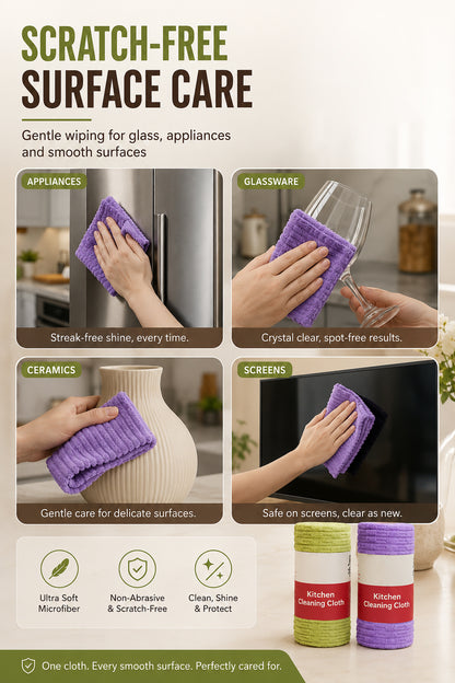 🧼 Reusable Cleaning Cloth Roll ✨ Tear Off, Wash & Reuse