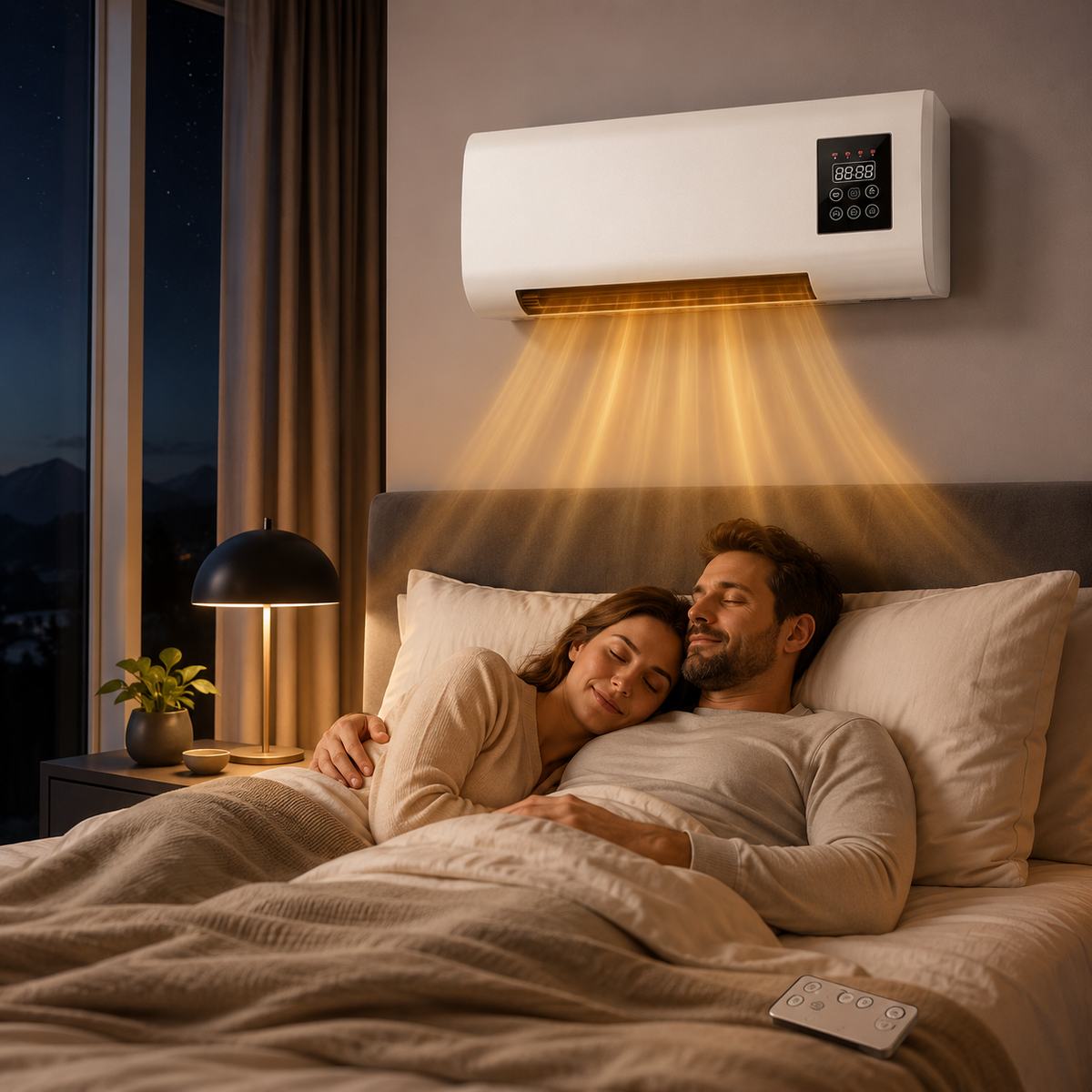 ❄️🔥 Fast Cooling & Heating 2-in-1 Wall-Mounted Air Cooler & Heater | Comfort for Every Season