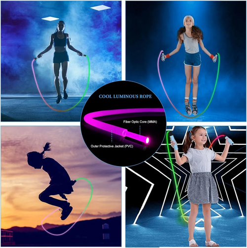 🌈🌟 Light-Up LED Jump Rope – Kids’ Favorite Glowing Play Toy