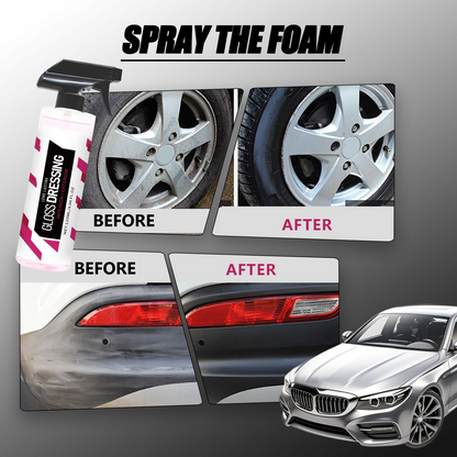 ✨Legendary Gloss Dressing🚗 Multi-Surface Auto Shine for Dashboards, Door Panels, Tires & Trim