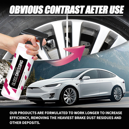✨Legendary Gloss Dressing🚗 Multi-Surface Auto Shine for Dashboards, Door Panels, Tires & Trim