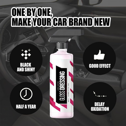 ✨Legendary Gloss Dressing🚗 Multi-Surface Auto Shine for Dashboards, Door Panels, Tires & Trim