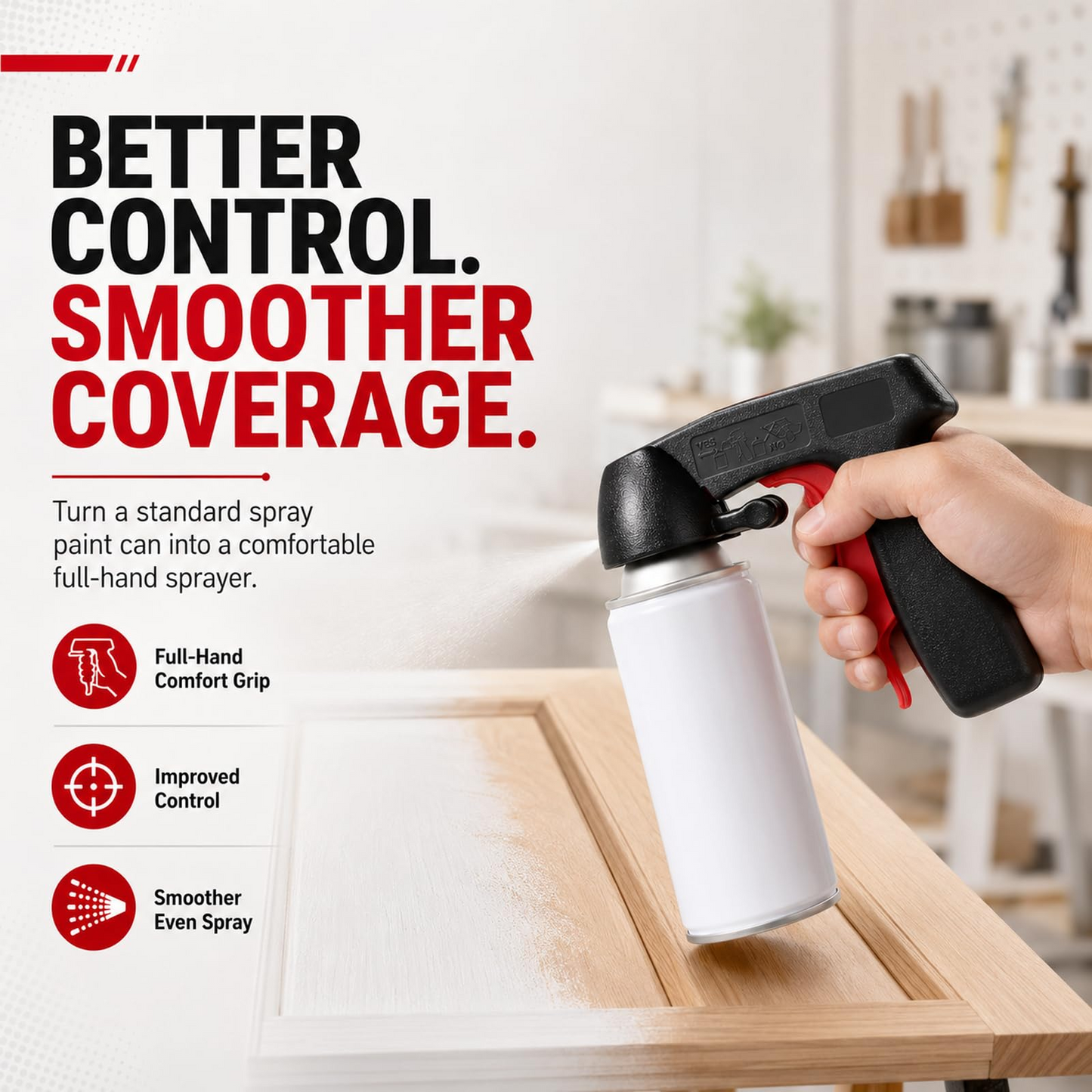 ✨Buy 1 Get 1 Free✨Portable Assisted Spray Painting Tool | Perfect For Home DIY Projects