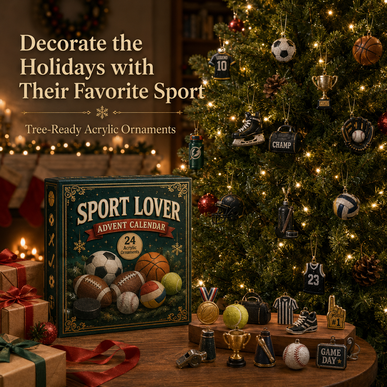 🎁🤩Sports Advent Calendar – 24 Days of Sports Surprises