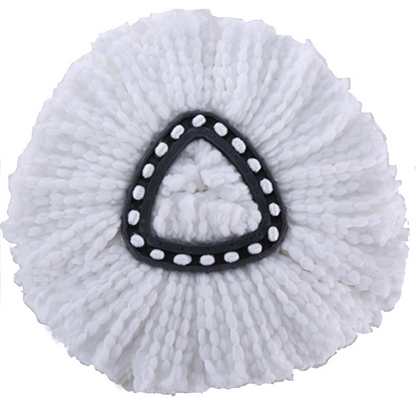 🔥 A Must-Have for Deep Floor Cleaning in Dorms and Homes—Microfiber Spin Mop Head Refills & Scrub Brush (does not  bucket)