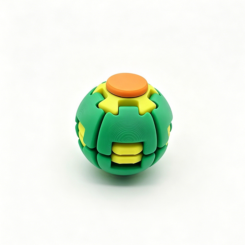 ✨New! Colorful 3D Press Fidget Spinner Ball