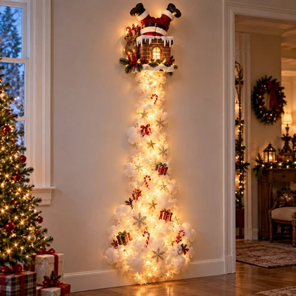 🎄 Christmas Magic Trail Wall Light – Festive LED Hanging Decor