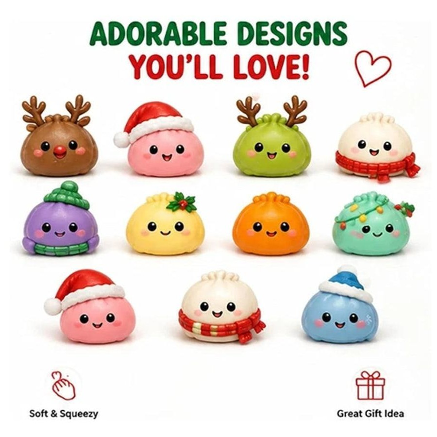 🎄Christmas Flash Sale-24 Days of Squishy Christmas Surprises ⭐ Loved By Families