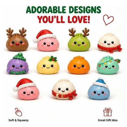 🎄Christmas Flash Sale-24 Days of Squishy Christmas Surprises ⭐ Loved By Families