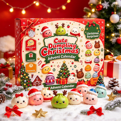 🎄Christmas Flash Sale-24 Days of Squishy Christmas Surprises ⭐ Loved By Families