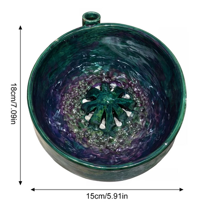🥬 Self-Spinning Fruit & Berry Washer – Vortex Rinse Bowl with Quick Drain