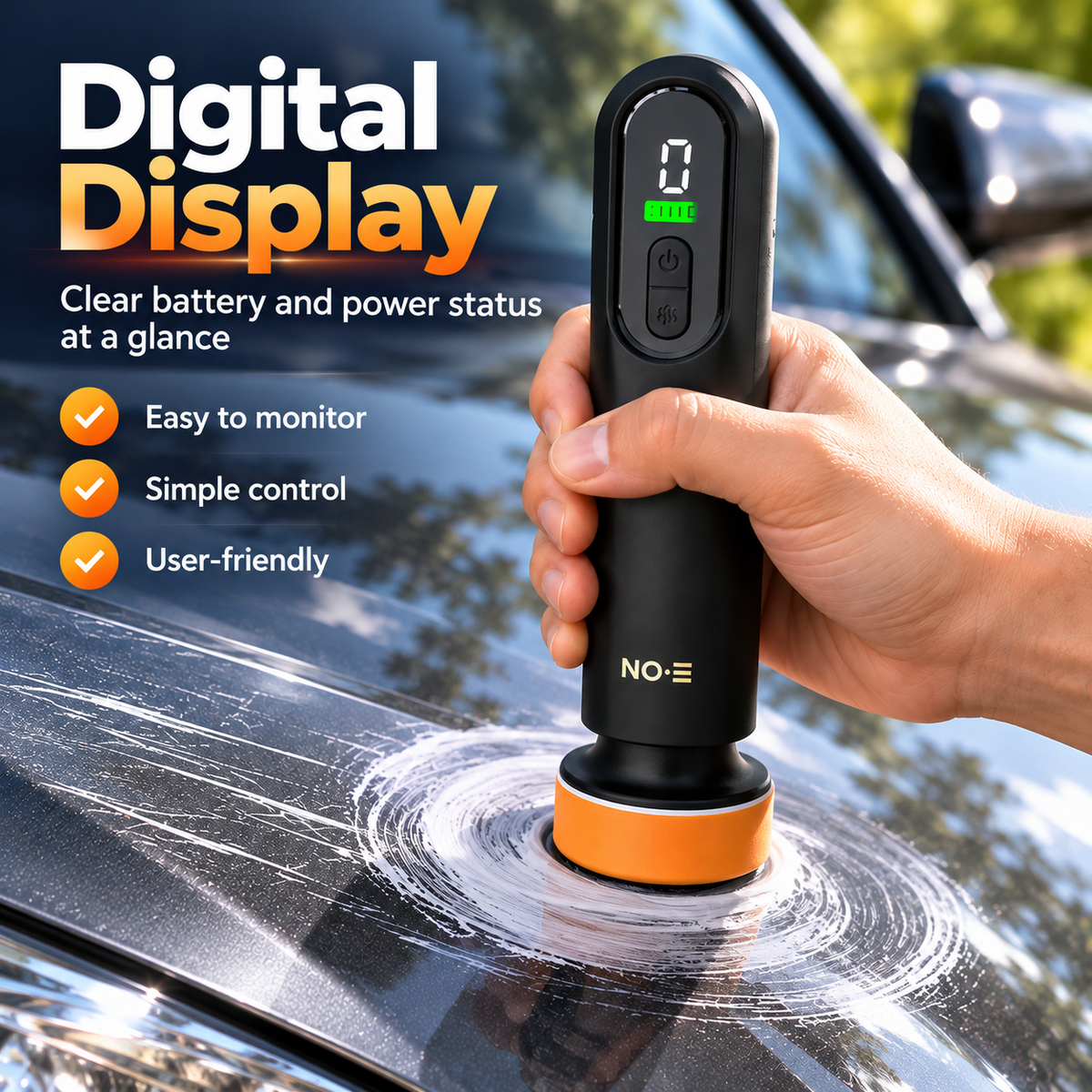 ✨ Electric Car Scratch Polisher – Restore Shine & Smooth Light Marks