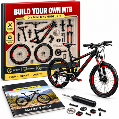 🚲DIY Mountain Bike Model Kit – Build, Display & Collect