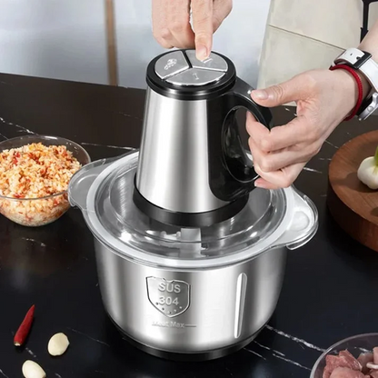 Electric Meat Grinder & Vegetable Chopper – Fast, Easy Food Preparation