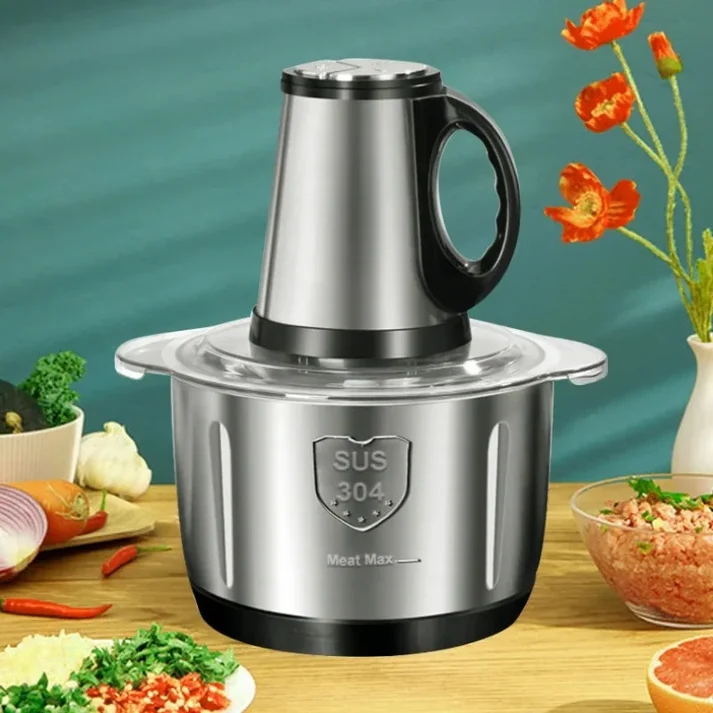 Electric Meat Grinder & Vegetable Chopper – Fast, Easy Food Preparation