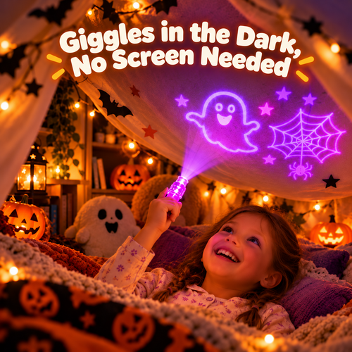 👻🎃 Light Up Halloween Night – Spooky Finger Projector Toys(4PCS)