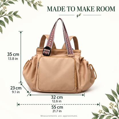 ⏰Limited-time 55% discount🔥👜✨ Expandable Multi-Pocket Tote Bag – Large Capacity & Organized Storage