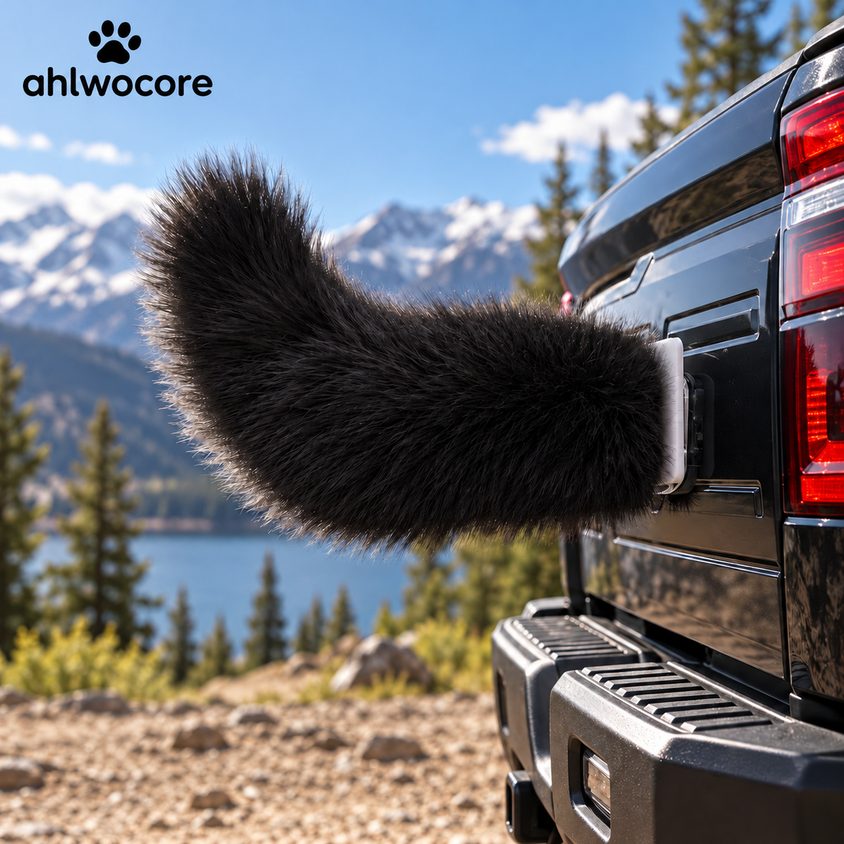 🐶✨ Wagging Car Tail Accessory – Remote Controlled Fun for Your Vehicle