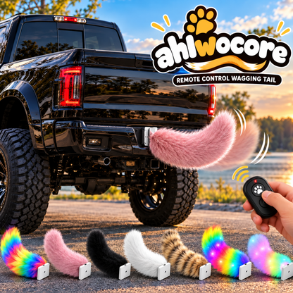 🐶✨ Wagging Car Tail Accessory – Remote Controlled Fun for Your Vehicle