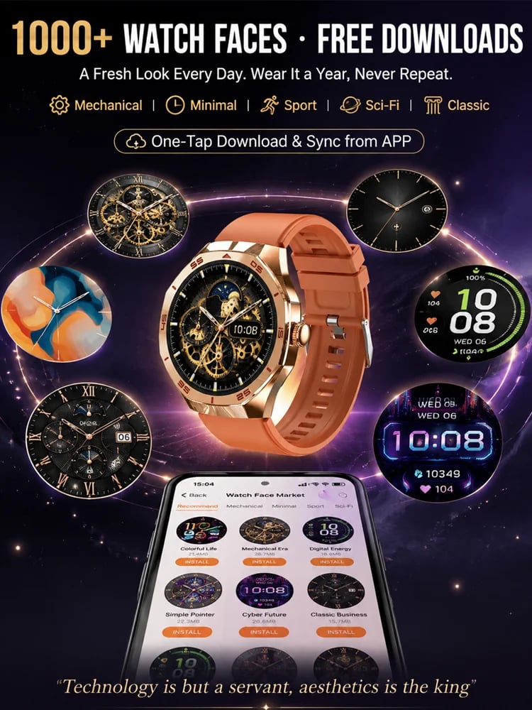 ⌚Stylish multi-functional sports monitoring watch