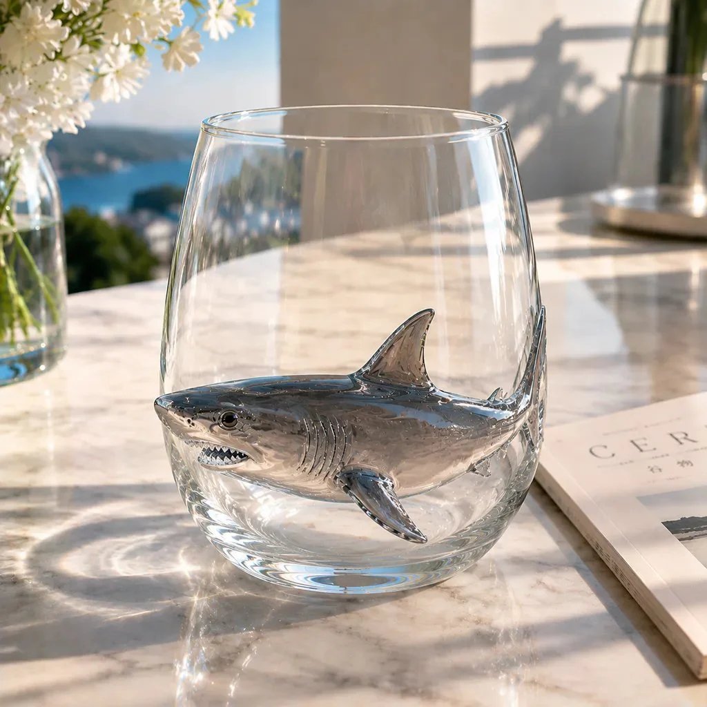 ⏰Sale Ends Today! 3D Hand-Blown Marine Glassware Up To 50% OFF