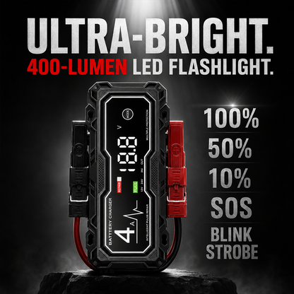 ⚡ Never Get Stranded Again—Starts Up to 10.0L Gas & 8.0L Diesel Engines