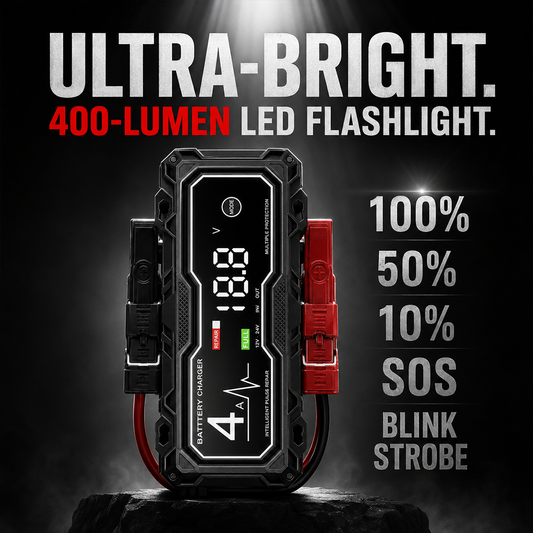 ⚡ Never Get Stranded Again—Starts Up to 10.0L Gas & 8.0L Diesel Engines