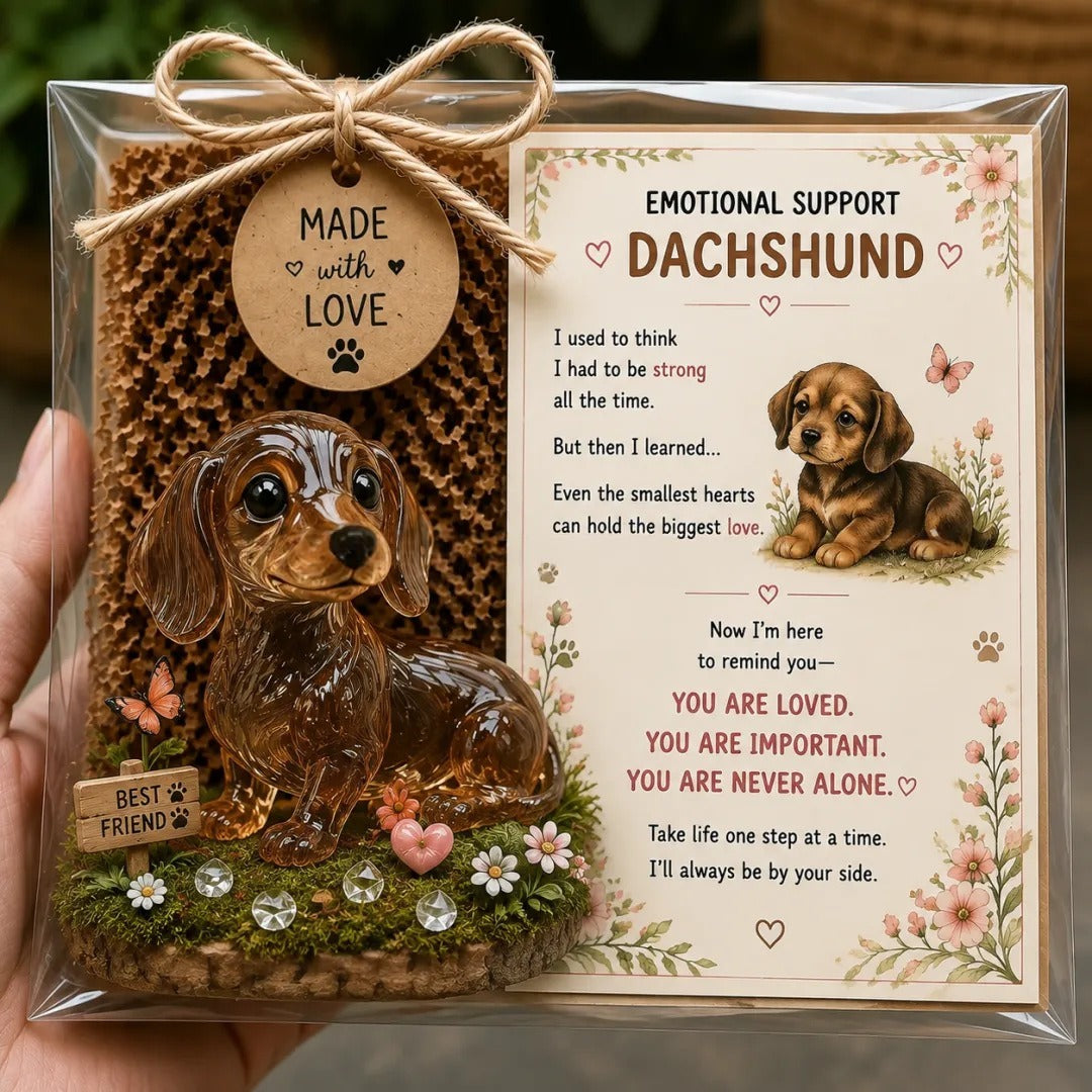 💌 Emotional Support Glass Animal Gift Set | 16 Meaningful Designs with Encouragement Card & Gift-Ready Packaging ✨