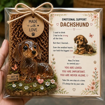 💌 Emotional Support Glass Animal Gift Set | 16 Meaningful Designs with Encouragement Card & Gift-Ready Packaging ✨