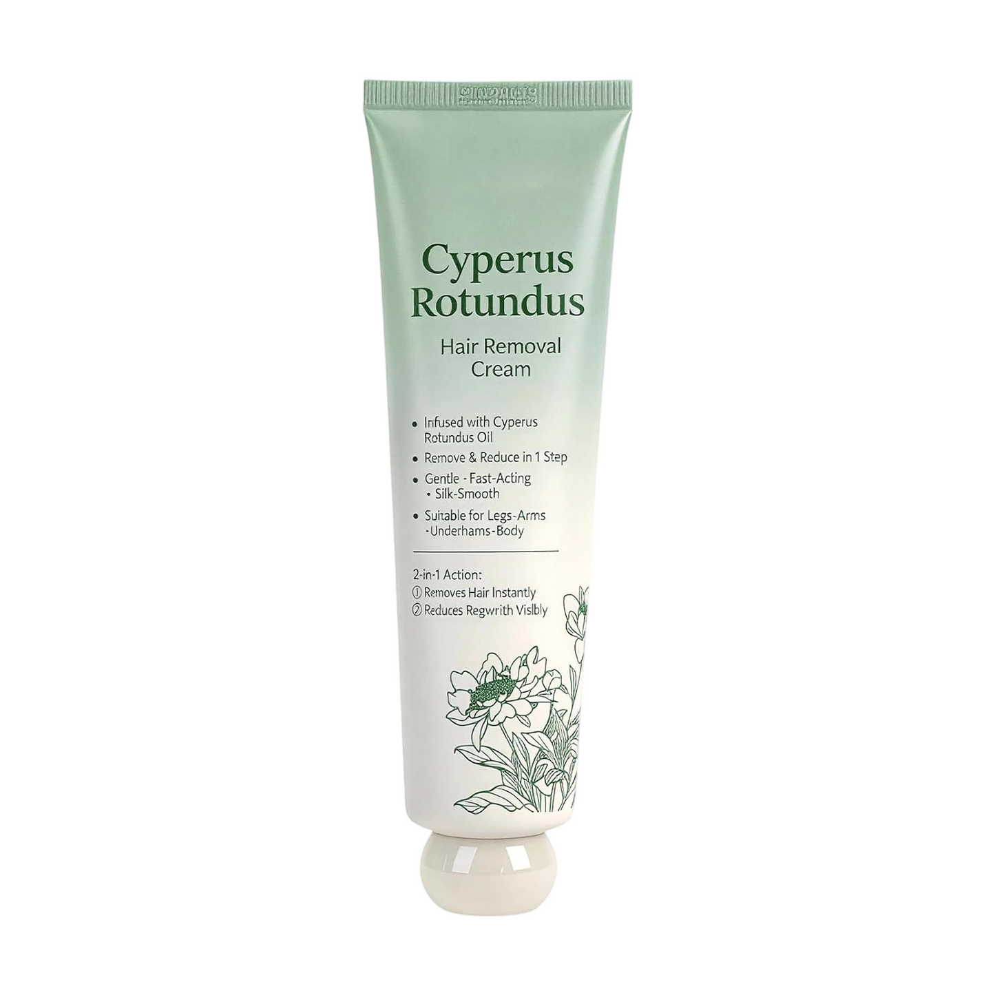✨LAST DAY -BUY 1 GET 1 FREE🤩  Painless Depilatory Cream – No Razor Bumps, No Harsh Odor