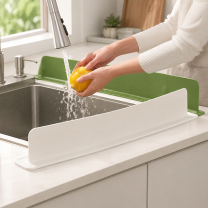 💦 Silicone Sink Splash Guard – Keep Counters Dry & Splash-Free
