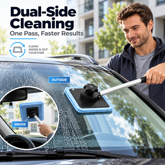 🚗✨ Magnetic Windshield Cleaner – Effortless Streak-Free Glass