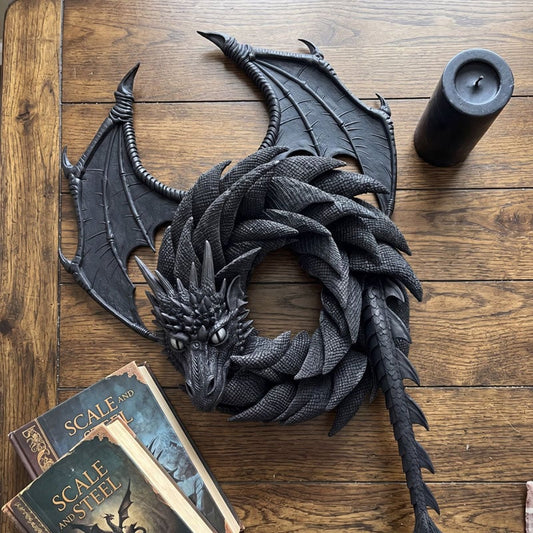 🐉Handmade Dragon Wreath