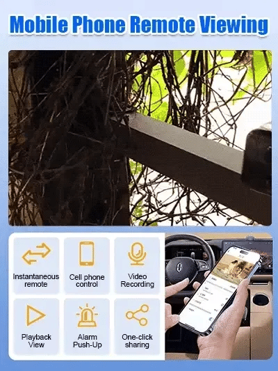 Mobile Phone Remote Viewing