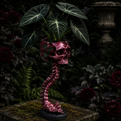 💥 Flash Sale 50% OFF 💀 Skull Planter 🪴 Bold Decor for Plant Lovers