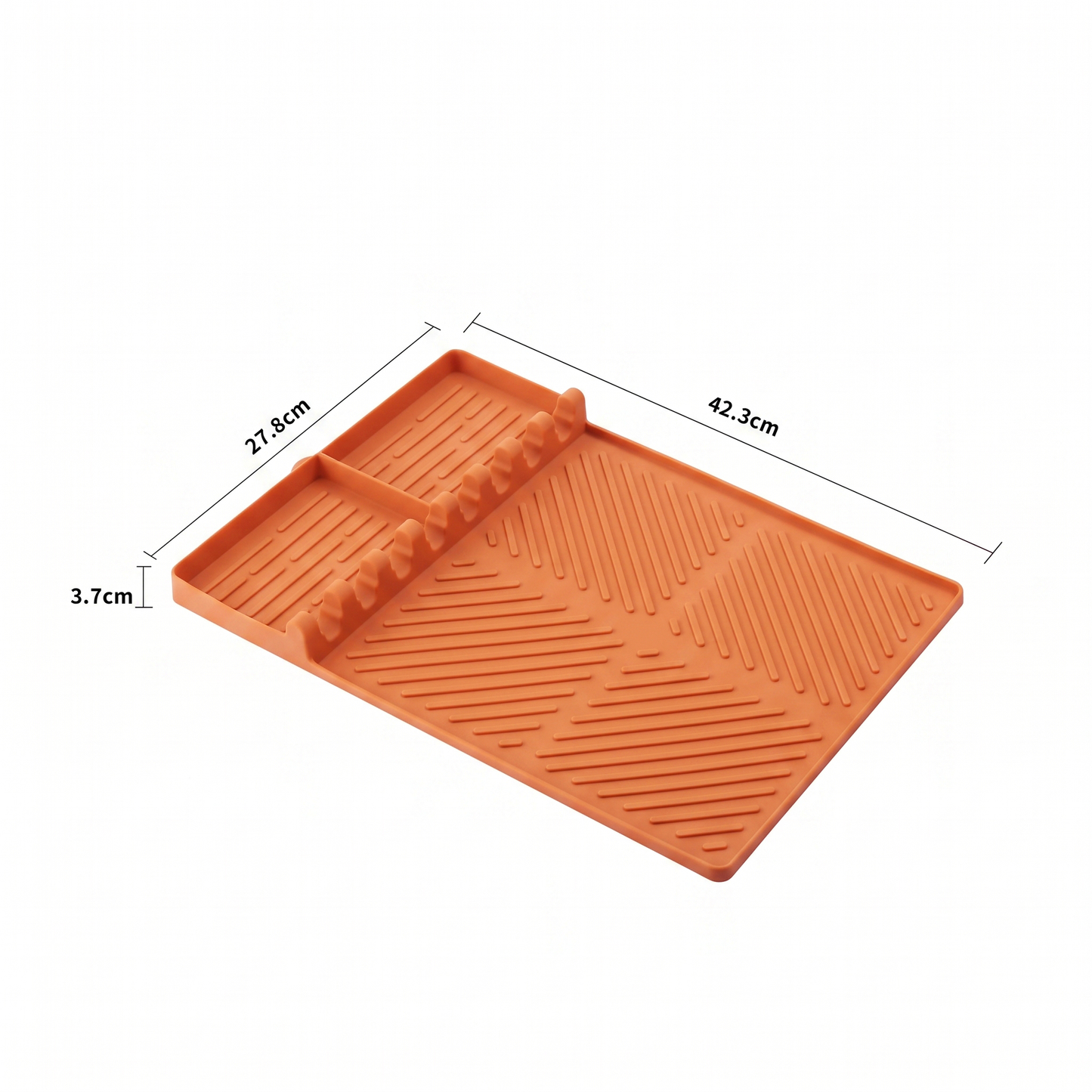 16.5x11' Silicone Mat – Heat Resistant, Dishwasher Safe, Non-Slip for Grill & Counter