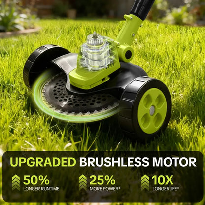 🔥FLASH SALE SAVE 55% OFF🌿21V 3-in-1 Cordless Trimmer Edger Mini Mower (2 Batteries Included)