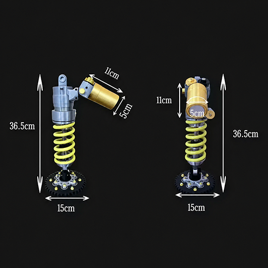 🚗 Shock Absorber LED Lamp – The Ultimate Gift for Car Lovers